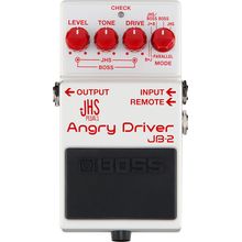 Pedal de Overdrive/ Distortion BOSS JB-2 Angry Driver