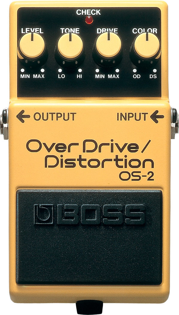 Pedal de Drive e Distorção BOSS OS-2 Overdrive / Distortion