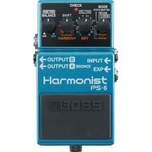 Pedal Harmonizador e Pitch Shifter BOSS PS-6 Harmonist