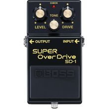 Pedal de Overdrive edição limitada de 40 anos BOSS SD-1-4A Super Overdrive