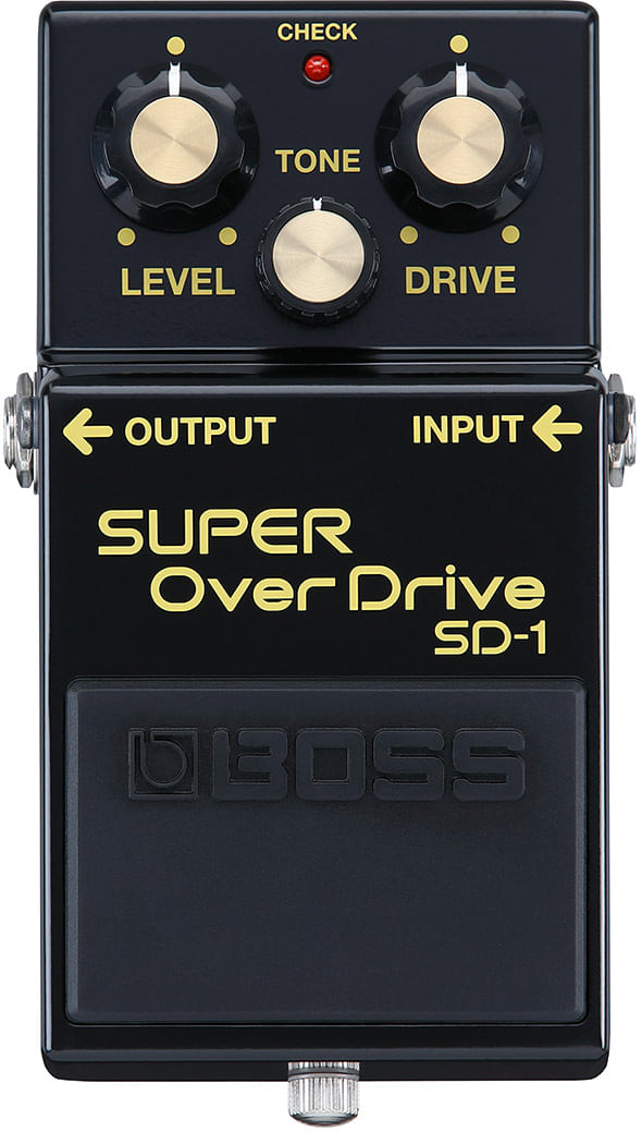 SD-1-4A Pedal de Overdrive edição limitada de 40 anos BOSS Super Overdrive  Roland Store