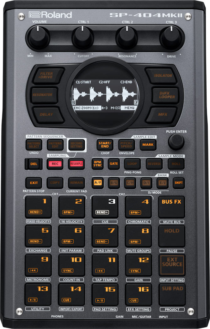 SP404MK2 Sampler e Efeitos Criativos Roland Store