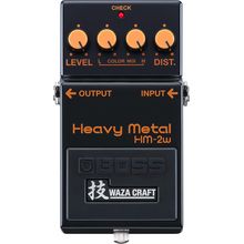 BOSS HM-2W | Pedal de Distorção Heavy Metal Waza Craft