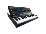 teclado sintetizador clássico compacto