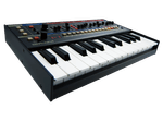 teclado sintetizador clássico compacto
