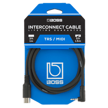 BOSS BMIDI-5-35 | Cabo MIDI P2 em L x DIN 5 pinos de 1,5 metros