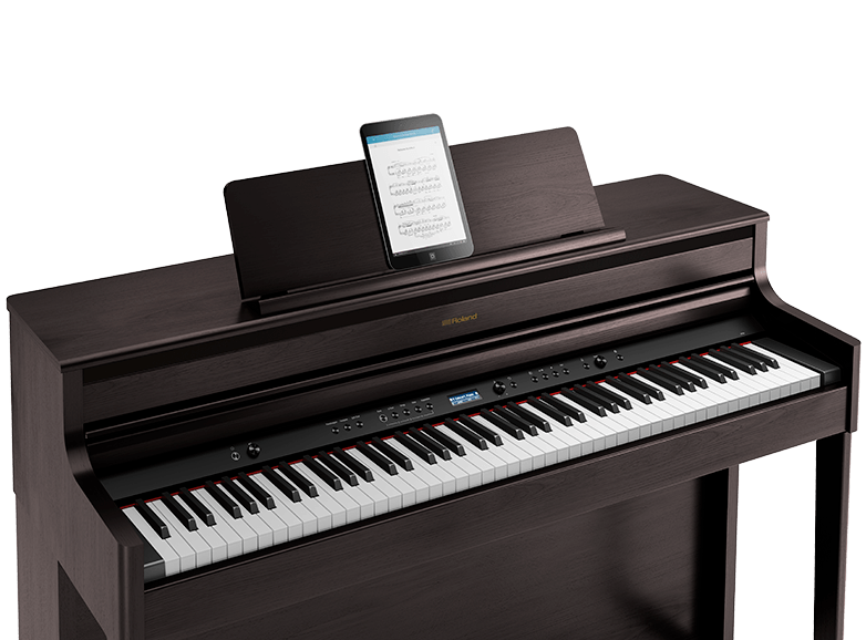 Roland HP704 Marrom Piano Digital Roland Store